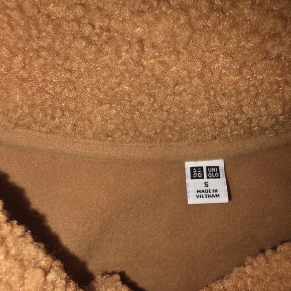 Uniqlo Golden Sherpa Teddy Jacket - Picture 7 of 7